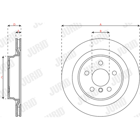 563827JC - Brake Disc 