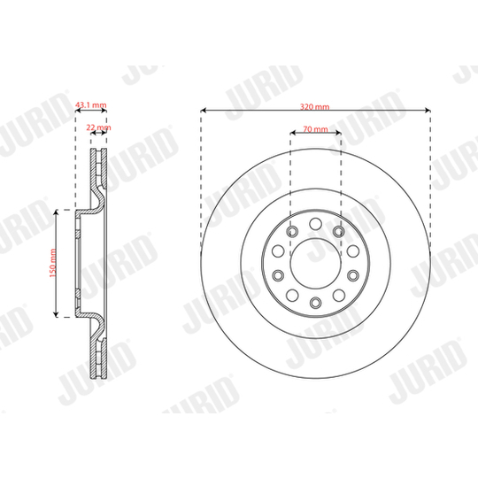 563681JC - Brake Disc 