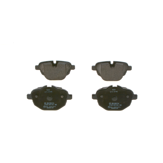 0 986 495 442 - Brake Pad Set, disc brake 