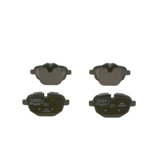 0 986 495 442 - Brake Pad Set, disc brake 