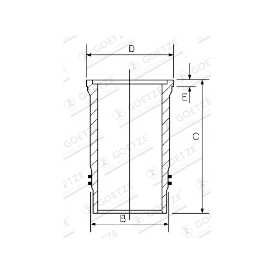 15-610050-00 - Cylinderhylsa 