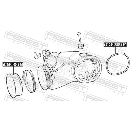 16400-014 - Seal, turbine inlet (charger) 