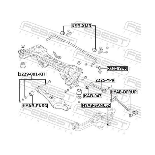 KSB-XMR - Stabiliser Mounting 