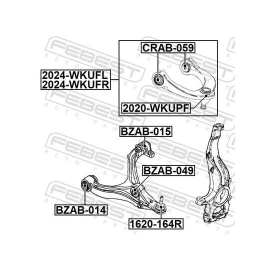 2020-WKUPF - Ball Joint 