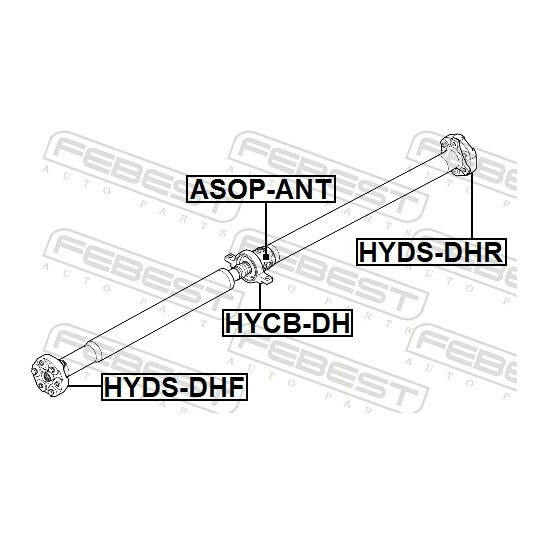 HYDS-DHR - Liigend, pikivõll 