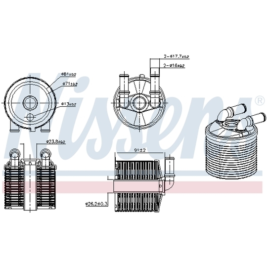 91506 - Õliradiaator, automaatkast 