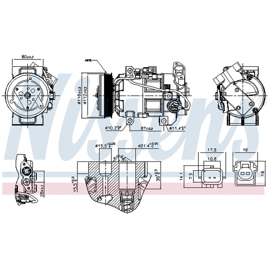 891251 - Kompressor, kliimaseade 