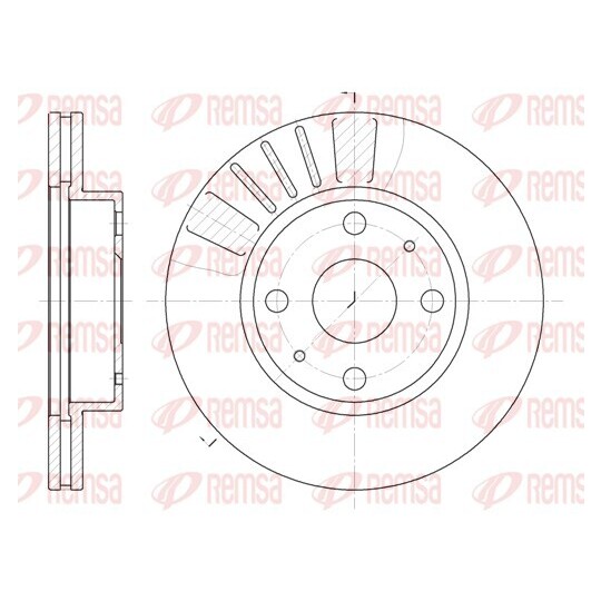 6116.10 - Brake Disc 