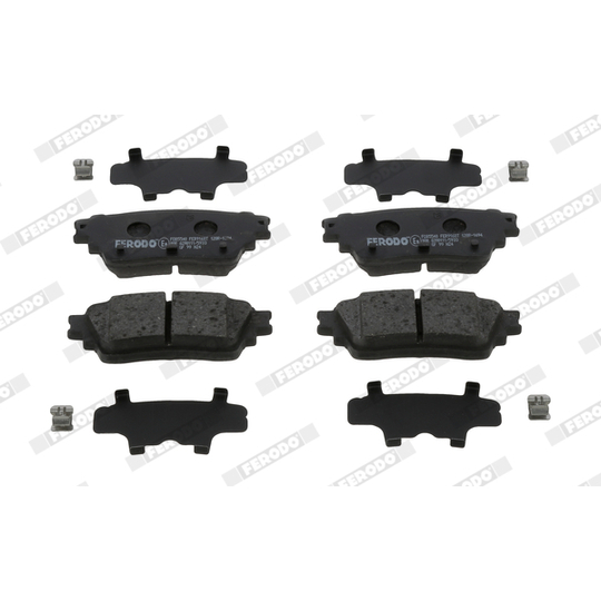 FDB5540 - Brake Pad Set, disc brake 