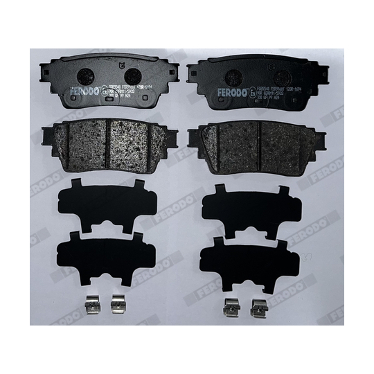 FDB5540 - Brake Pad Set, disc brake 