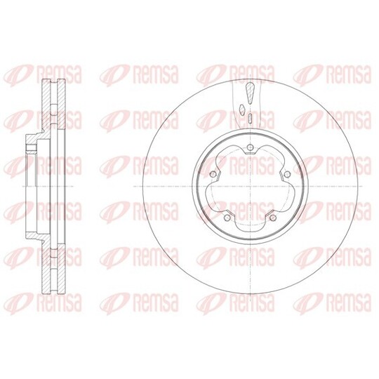 61565.10 - Brake Disc 