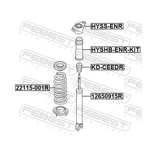 22115-001R - Suspension Spring 