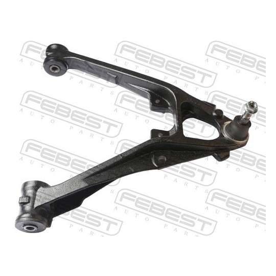 1024-SILVFLR - Track Control Arm 