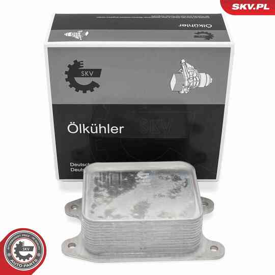 31SKV287 - Oil Cooler, engine oil 