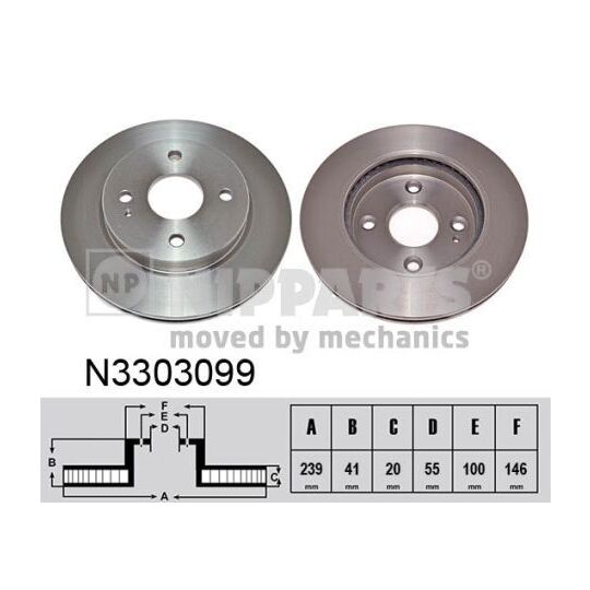 N3303099 - Brake Disc 