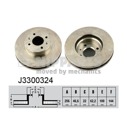 J3300324 - Brake Disc 