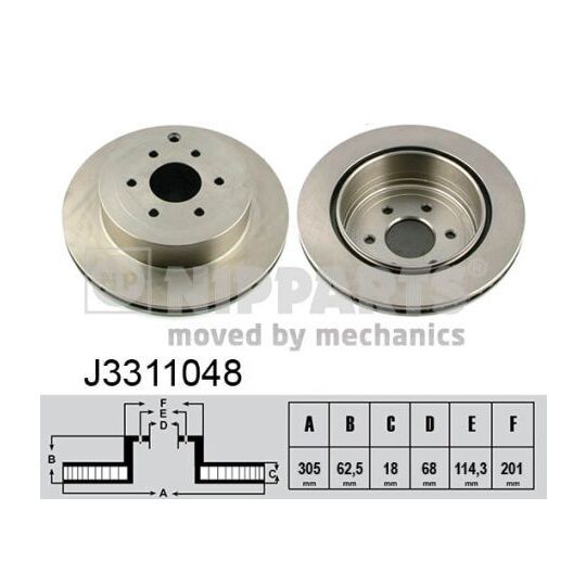 J3311048 - Brake Disc 