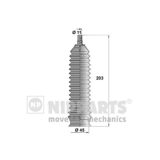 N2840903 - Bellow Set, steering 