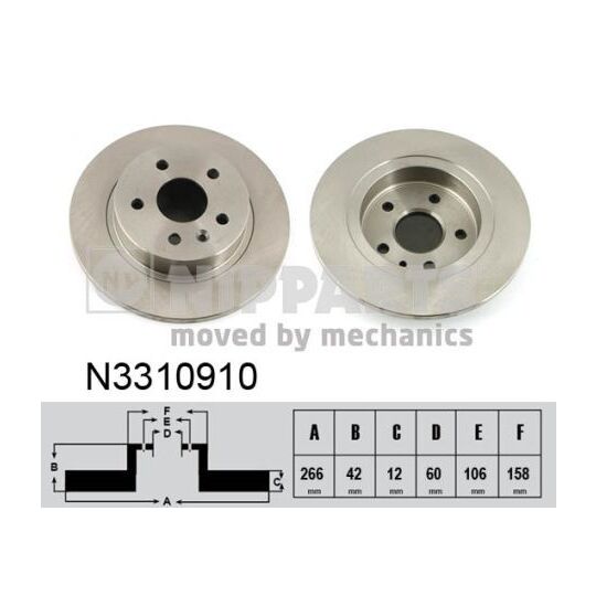 N3310910 - Brake Disc 