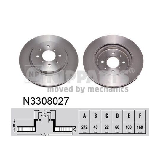 N3308027 - Brake Disc 