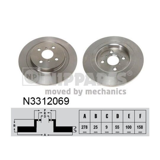 N3312069 - Brake Disc 