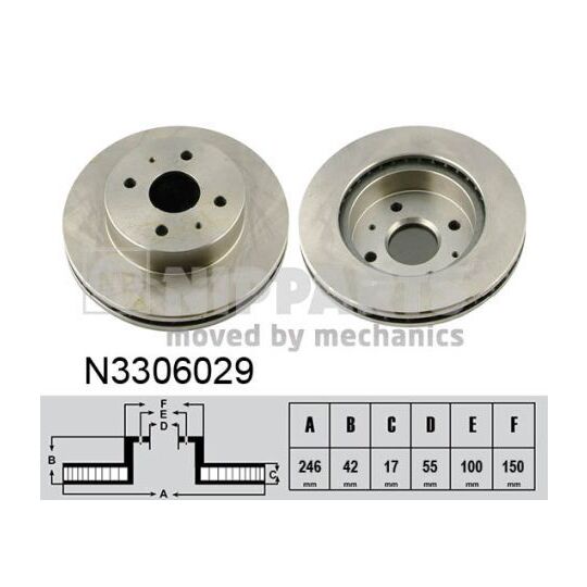 N3306029 - Brake Disc 