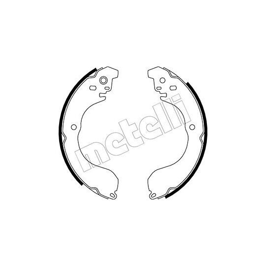 53-0296 - Brake Shoe Set 