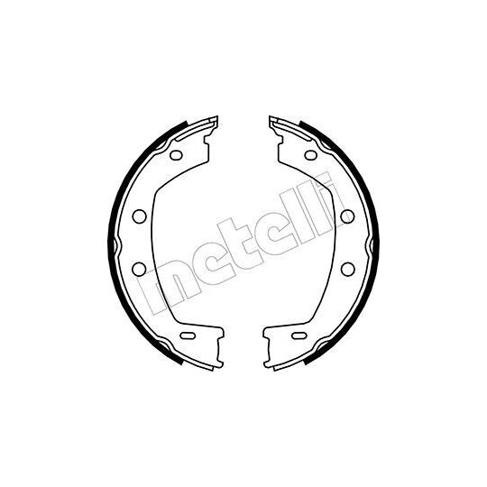 53-0374 - Piduriklotside komplekt,seisupidur 