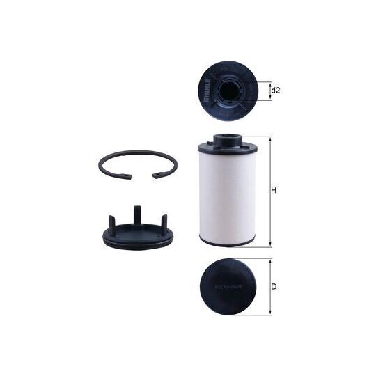 HX 286 KIT - Hydraulic Filter, automatic transmission 