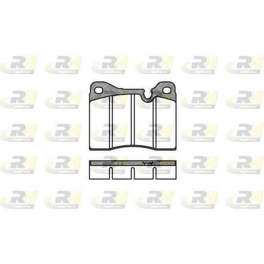 2011.30 - Brake Pad Set, disc brake 