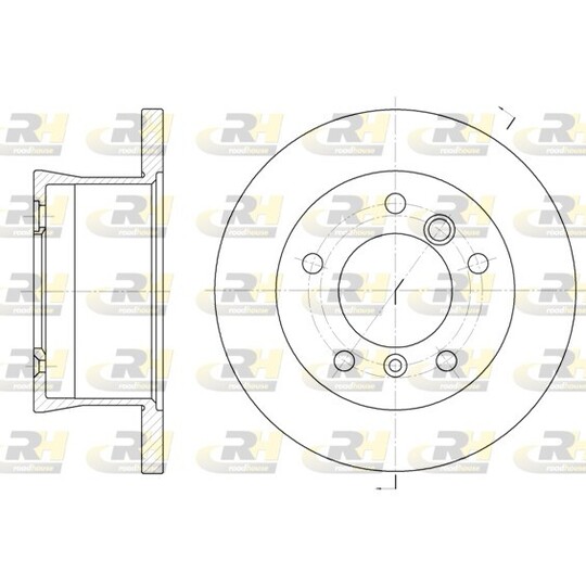 6566.00 - Brake Disc 