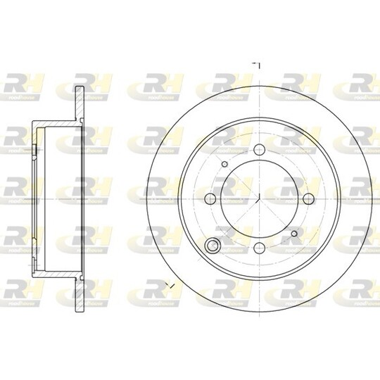 6838.00 - Brake Disc 