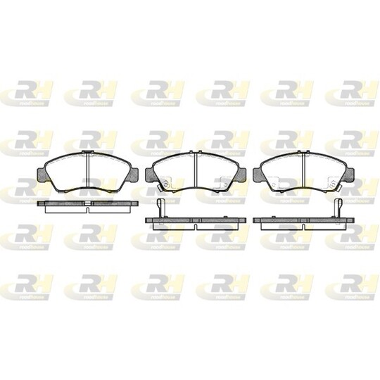 2419.02 - Brake Pad Set, disc brake 