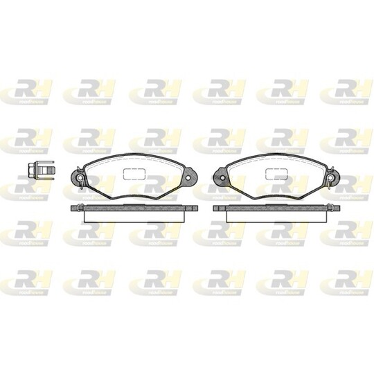 2643.00 - Brake Pad Set, disc brake 