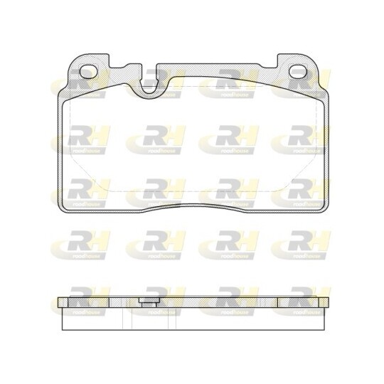 21527.00 - Brake Pad Set, disc brake 