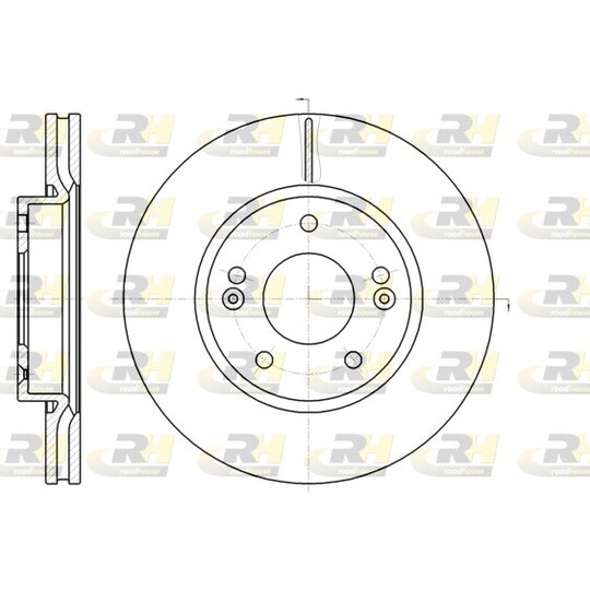 61208.10 - Brake Disc 