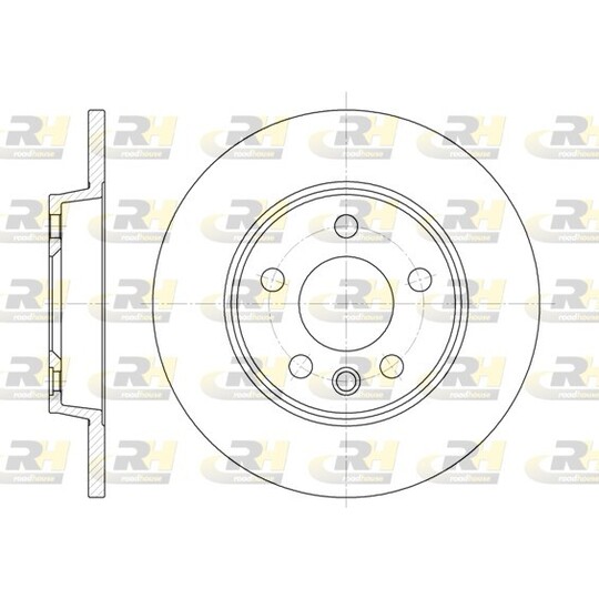 6558.00 - Brake Disc 