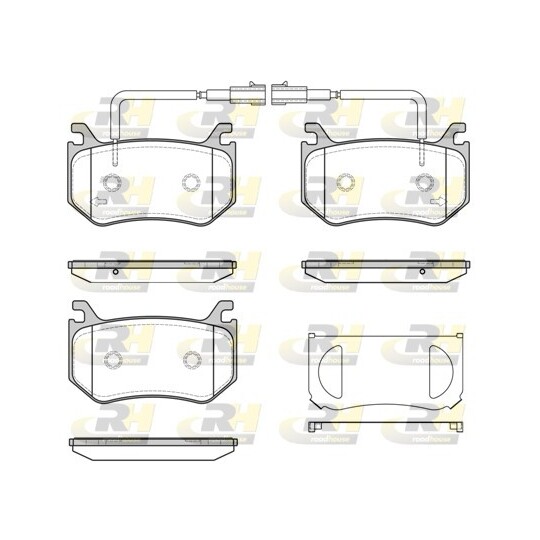 21715.02 - Brake Pad Set, disc brake 