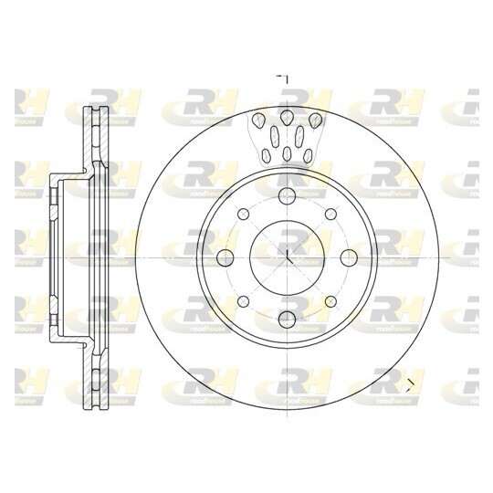 6517.10 - Brake Disc 