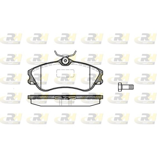 2634.00 - Brake Pad Set, disc brake 