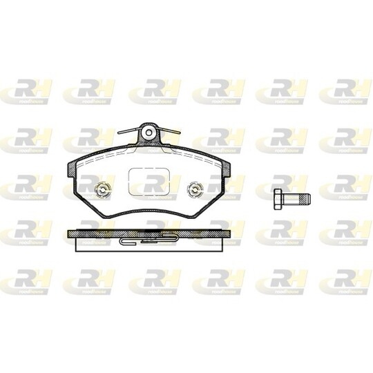 2134.50 - Brake Pad Set, disc brake 