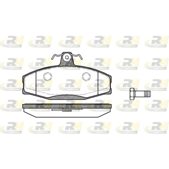 2620.20 - Brake Pad Set, disc brake 