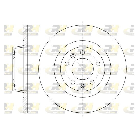 61053.00 - Bromsskiva 