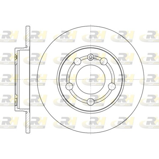 6718.00 - Brake Disc 