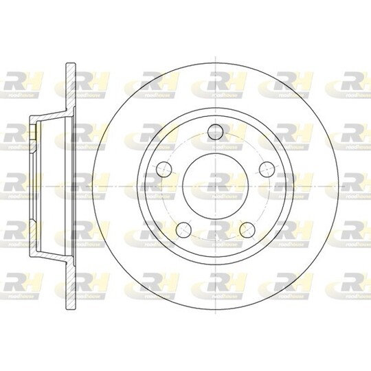 6723.00 - Brake Disc 