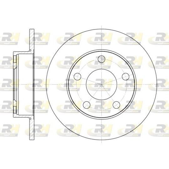 6124.00 - Brake Disc 