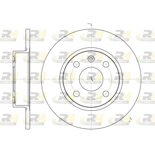 6738.00 - Brake Disc 