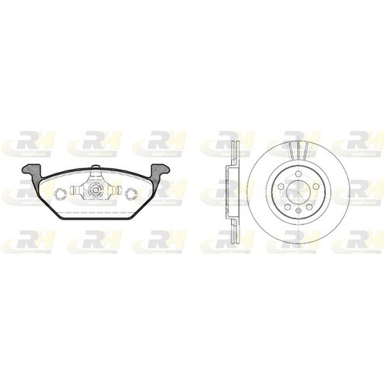 8633.00 - Brake Kit, disc brake 