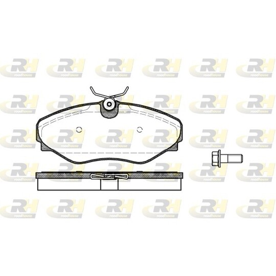 2834.20 - Brake Pad Set, disc brake 