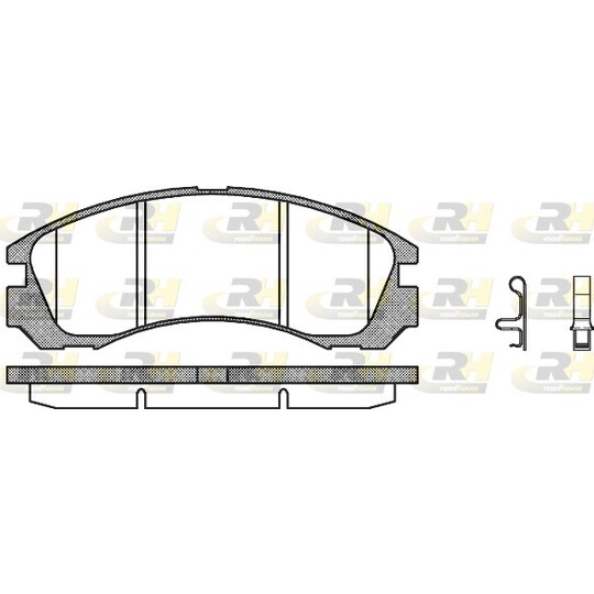 2354.32 - Brake Pad Set, disc brake 